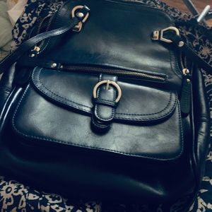 Navy blue backpack 🎒